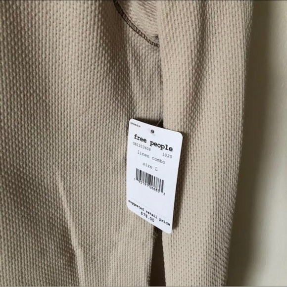 Free People Thermal long sleeve - NWT - Picture 3 of 5